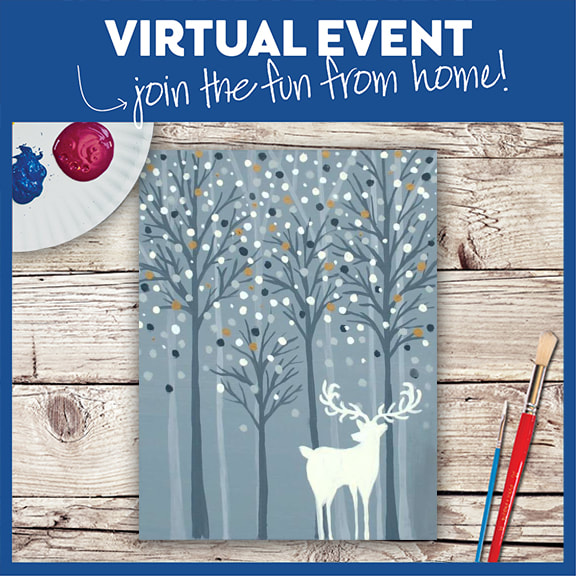 live virtual Event - All Supplies Included - Weblink Available 4 days after live event